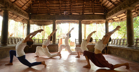 Yoga class – Stretching
